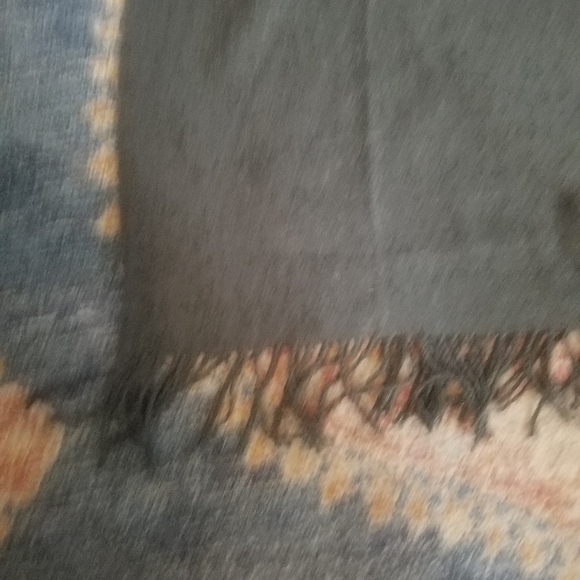 H&M gray long men's scarf - Picture 7 of 9